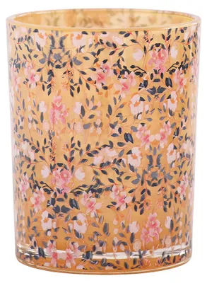 Produktbild von Clayre & Eef Teelichthalter Rosa Glas