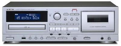 Obrázok produktu pre TEAC AD-850-SE, 4,8 kg, Strieborná, Osobný CD prehrávač