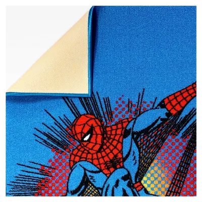 Produktbild von Rutschfester Teppich Kinderzimmer Spiderman 80 x 120 cm