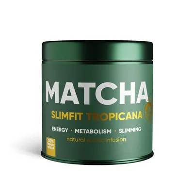 Produktbild von Matcha Tee Tropicana - Premium Japanischer Organischer - Stoffwechsel Anregend - 100% Natürlich | WOW TEA