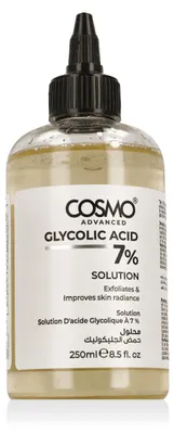 Immagine prodotto di COSMO ADVANCED, soluzione al 7% di acido glicolico, 250 ml