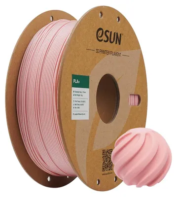 Zdjęcie produktu dla Filament eSUN PLA+ w kolorze brzoskwiniowym, 1,75 mm, 1 kg