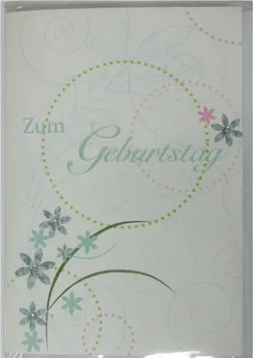 Produktbild von Glückwunschkarte - Zum Geburtstag 3867-021 **
