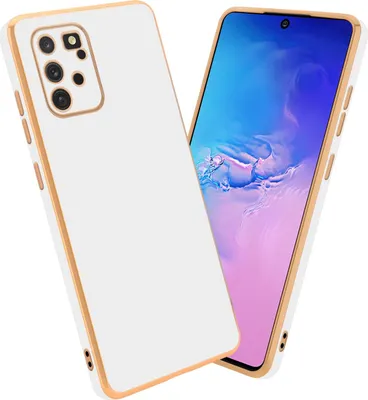 Produktbild von Cadorabo Schutzhülle für Samsung Galaxy A91 / S10 LITE / M80s Hülle in Weiß Handyhülle TPU Silikon Kameraschutz Etui