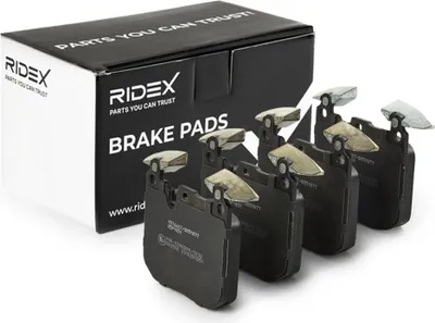 Produktbild von RIDEX 402B0828 Bremsbeläge Satz Vorne für VW TOURAN (1T1, 1T2) für BMW 3 Limousine (E90) 1 Schrägheck (F20) 3 Touring (F31) 3 Limousine (F30, F80)