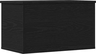 Produktbild von vidaXL Aufbewahrungsbox Schwarz Eichen-Optik 60 x 35 x 35 cm