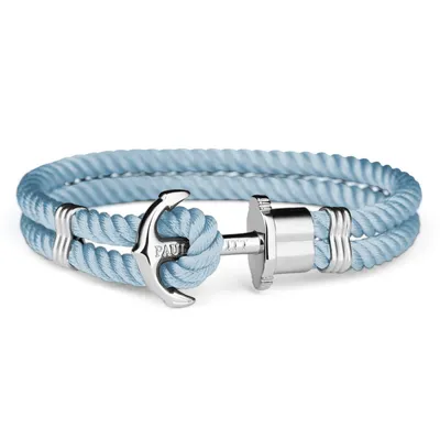 Produktbild von Paul Hewitt Ankerarmband Phrep Edelstahl Nylon Niagara PH-PH-N-S-NI, Länge:18.0cm