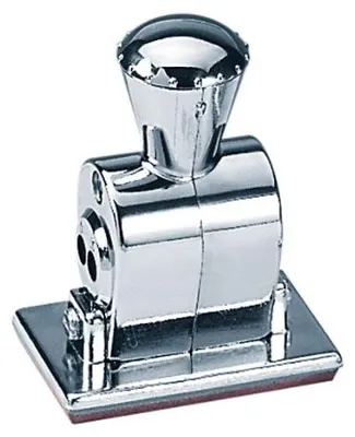Produktbild von Wedo 872 Stema Datumstempel (mit Text Eingegangen/Erledigt Abdruckgröße 3 x 5 cm, verchromtes Metallgehäuse)
