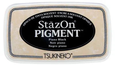Stempelkissen, Pigment, schwarz, 9,6 x 5,5 x 2,2 cm