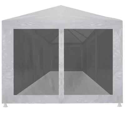 Produktbild von "SALE 2026" Partyzelt mit 8 Mesh-Seitenwänden 9 x 3 m - Pavillons & Partyzelte DE4508552
