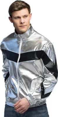 Produktbild von Space Age Jacke silber Größe: M-L