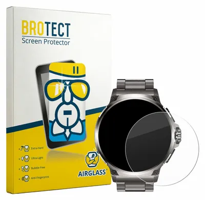 Produktbild von BROTECT Schutzglas für Fosmet Smartwatch 1.92" Schutzfolie Panzer Folie Glas Display Schutz klar