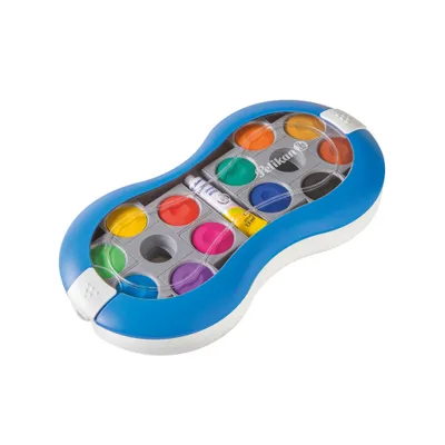 Produktbild von Pelikan Deckfarbkasten Space+ 24 Farben blau