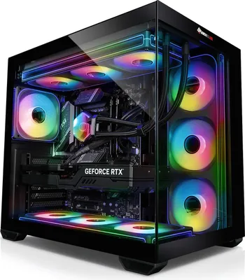 Produktbild von kiebel.de Gaming PC Panorama VIII AMD Ryzen 7 8700F, 32GB DDR5, NVIDIA RTX 5060 Ti 8 GB, 1TB SSD, Windows 11, Gaming PC