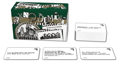 Produktbild von ABACUSSPIELE 09241 - Anno Domini - ECO, Quizspiel, Schätzspiel, Kartenspiel, Blauisch-weiß