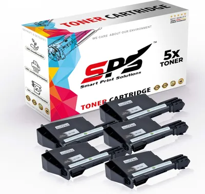 Produktbild von 5x Kompatibel Kyocera 1T02M70NL0 TK-1125 Toner Schwarz für Kyocera FS1061DN