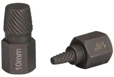 Produktbild von KS Tools 150.1390, Spiralgenuteter Extraktor, Stahl, 6 mm, Grau, 36 mm, 30 g