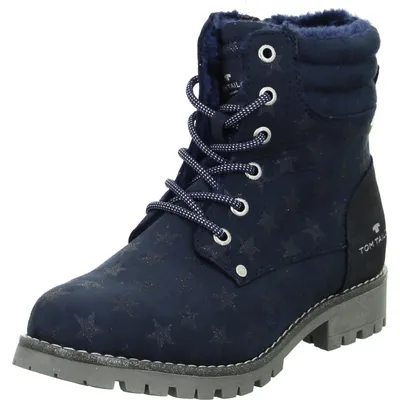 Produktbild von Tom Tailor Mädchen Stiefelette 9070814 gefüttert Reißverschluss Glitzersterne Gr.31-40 EUR 33