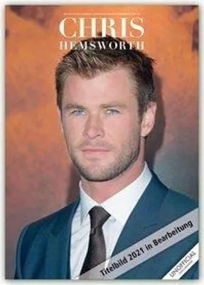 Produktbild von Chris Hemsworth 2021 - A3 Format Posterkalender