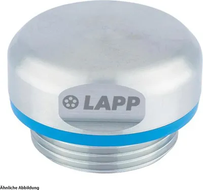 Immagine prodotto di Tappo cieco LAPP Igiene M32x1,5 Acciaio inossidabile (1.4404) Lunghezza filettatura 9,0 mm - 1 pezzo