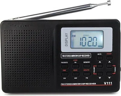 Immagine prodotto di Sveglia radio compatta con display a LED e timer