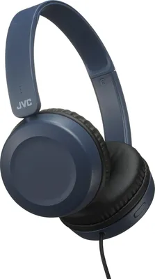 Produktbild von JVC HA-S31M-A On-Ear Kopfhörer, kabelgebunden, blau