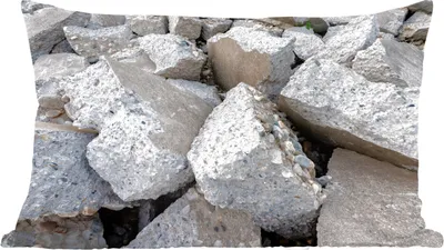 Produktbild von MuchoWow® Zierkissen Sofakissen Wohnzimmer Dekokissen 50x30 cm Beton - Steine - Wohnzimmerdekoration - Polster mit Photo