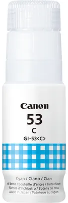 Produktbild von Canon GI-53C Cyan Tintenflasche