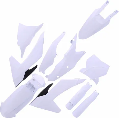 Produktbild von POLISPORT Verkleidungskit 10 Weiß für KTM