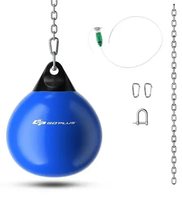 Produktbild von Wasserboxsack mit Wasserinjektor und Aufhängzubehör
