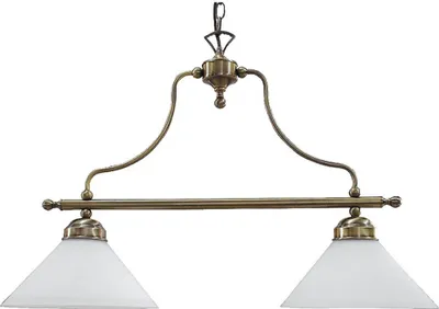 Produktbild von Rabalux 2707 Kronleuchter 2 Spots Marian, E27, bronze-silber-weiß, Klassisch, 70cm