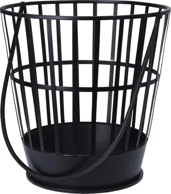 Obrázok produktu pre Kôš na oheň Ambiance - čierny - ⌀38 cm
