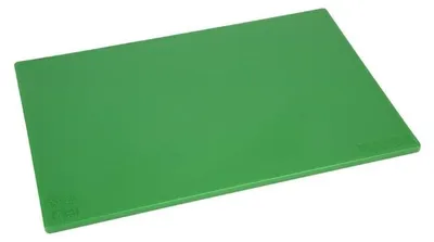 Productafbeelding van Hygiplas antibacterieel snijplank van LDPE, groen, 450x300x10 mm