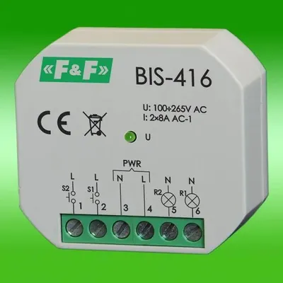 Image de BIS-416 Télérupteur bistable PT deux circuits deindépendants