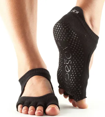 Produktbild von ToeSox Half-Toe Bellarina Black Gr. L