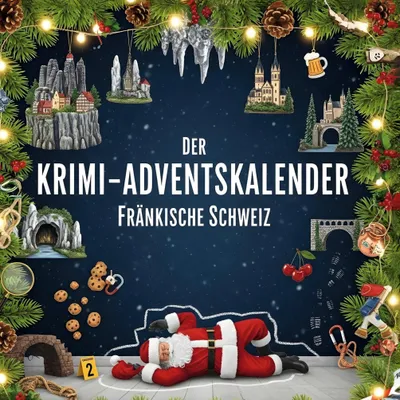 Produktbild von Der Krimi-Adventskalender Fränkische Schweiz