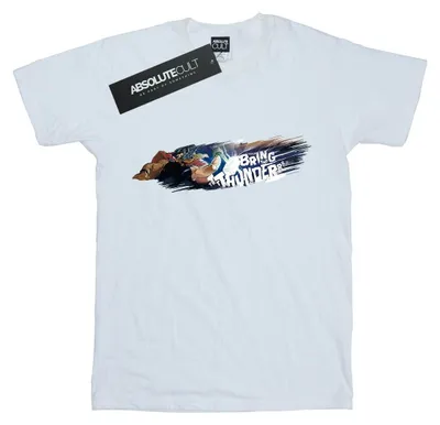 Immagine prodotto di Marvel - T-shirt da uomo "Bring The Thunder" BI5583 (L) (bianco)