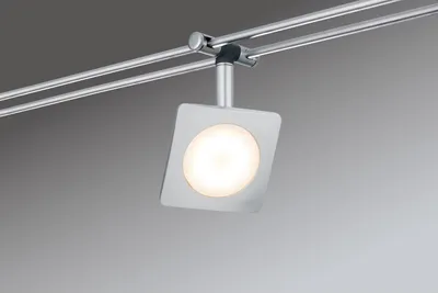 Obrázok produktu pre Paulmann DC Set QuadLED, Bodové osvetlenie železnice, 4 žiaroviek, LED, 16 W, 2700 K, Chróm