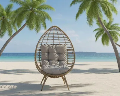 Produktbild von Lesli Living Relaxsessel Chill Straw braun/beige