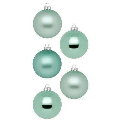 Produktbild von Weihnachtskugeln Glas 4cm 36 Stück - Winter Jade