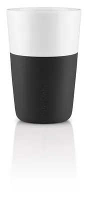 Produktbild von Eva Solo Caffé Latte-Becher, 2 Stück Black 360 ml