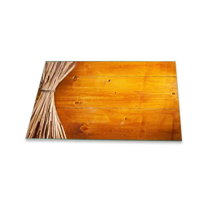 Produktbild von Herdabdeckplatte Glaskeramik 1 Teilig 80x52 Holz Braun Abdeckung Glas Spritzschutz