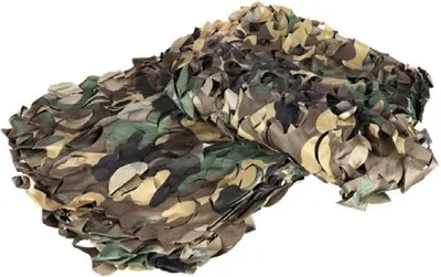 Image de Buteo Photo Gear Tarnnetz 3D Forest Camo Woodland 1,5x3m