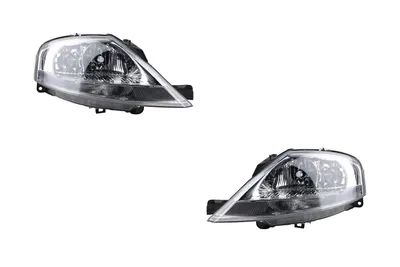 Immagine prodotto di Johns, fari alogeni anteriori adatti per Citroen C3 02/02- H7 H1 set sinistra destra 00006204Z6 0000620885 6204Z6 620885 00006205Z6 0000620685 6205