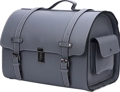 Produktbild von Motorrad-Hecktasche, wasserdicht, 29,5 l, großes Fassungsvermögen, Schnellverschluss-Rücksitz-Aufbewahrung mit Passwortsperre