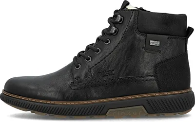 Image de Rieker Herren Boots à lacets noir