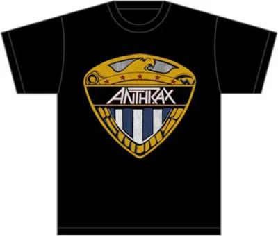Produktbild von Anthrax Eagle Shield Black M T-Shirt