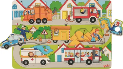 Immagine prodotto di Puzzle dell'immagine di sfondo Sulla strada