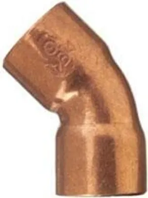 Produktbild von Kupfer Lötfitting Bogen 45° Winkel Ø 28 mm