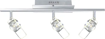 Produktbild von LED Deckenleuchte, Chrom, Spots beweglich, L 65